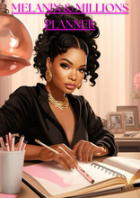 Load image into Gallery viewer, MELANIN &amp; MILLIONS PLANNER
