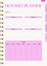 Load image into Gallery viewer, MELANIN &amp; MILLIONS PLANNER
