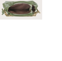 Load image into Gallery viewer, Chain Rutched Bag - green
