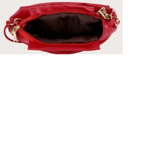 Load image into Gallery viewer, Chain Rutched Bag - red
